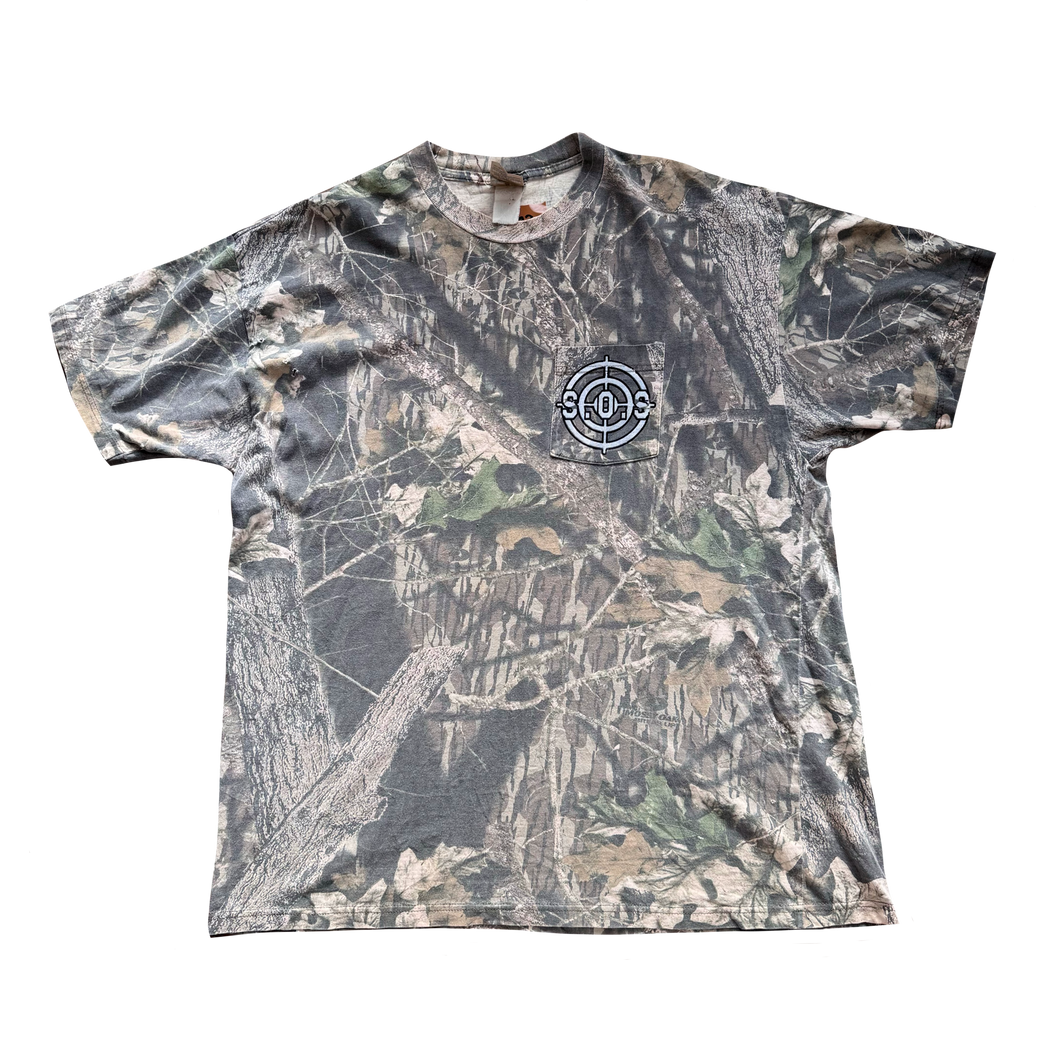 S.O.S Hunting Club Realtree pocket short sleeve t-shirt size XL (03)