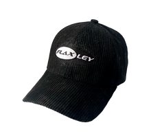 Load image into Gallery viewer, washed n faded black corduroy hat
