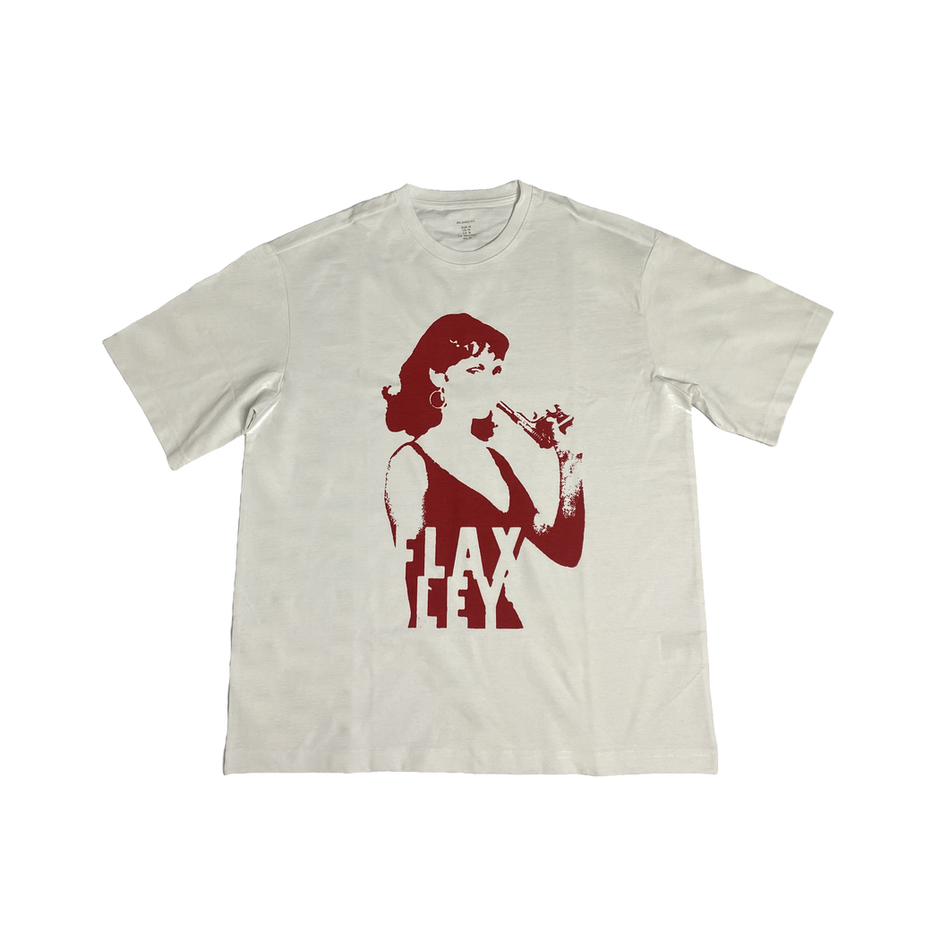 GUNGIRL TEE RED